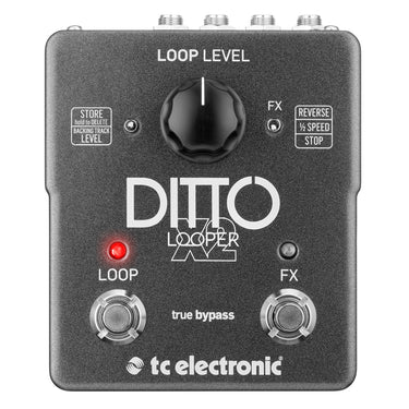 Pedal T.C. Para Guitarra Ditto X2 Looper